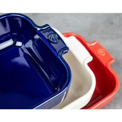 PEUGEOT APPOLIA Naczynie kwadratowe / 28 cm / czerwone
