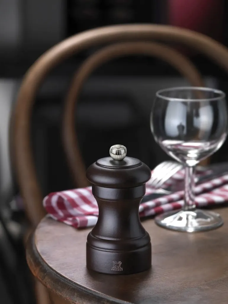 PEUGEOT BISTRO Młynek do pieprzu 10 cm / czarny / drewno