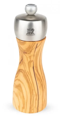 PEUGEOT FIDJI OLIVER Młynek do soli 15 cm / drewno oliwne