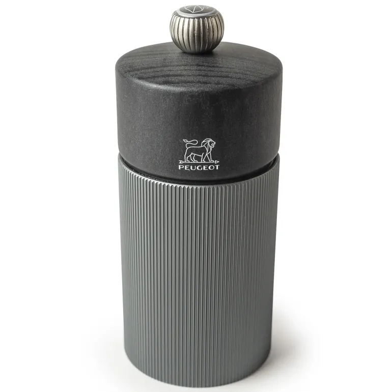 PEUGEOT LINE Młynek do soli 12 cm / dark carbone