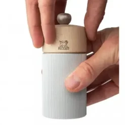 PEUGEOT LINE Młynek do soli 12 cm / natural aluminium