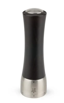 PEUGEOT MADRAS Młynek do pieprzu 21 cm / czekoladowy / drewno + stal nierdzewna