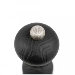 PEUGEOT PARIS NATURE BLACK Młynek do soli 12 cm / drewno bukowe