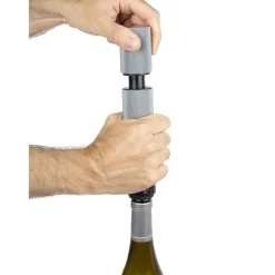 PEUGEOT PRESERVE DUO Pompka próżniowa do wina butelek 20 cm aluminium