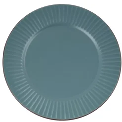 PRIMA DECO BRENTA Komplet obiadowy 18 el dla 6 os / kamionka / morski mat