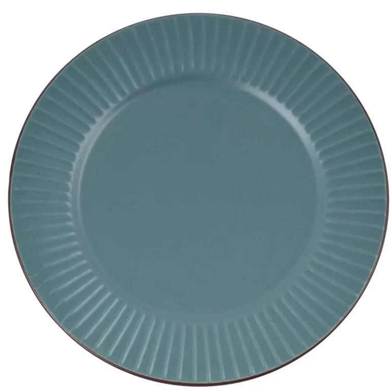 PRIMA DECO BRENTA Komplet obiadowy 36 el dla 12 os / kamionka / morski mat