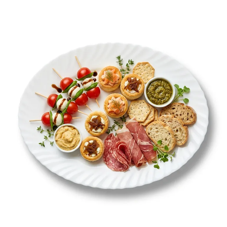 PRIMA DECO CARBO Półmisek owalny 20x15,5 cm / biały / karbowany rant / szkło hartowane