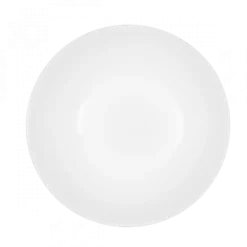 PRIMA DECO CLASSIC Komplet obiadowy OPALEX 36 el dla 12 os / z miseczką / biały / szkło hartowane