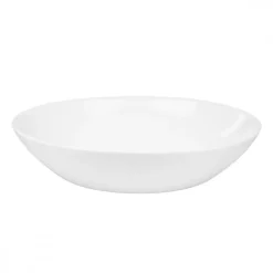 PRIMA DECO CLASSIC Talerz głęboki do zupy 20 cm / biały / szkło hartowane