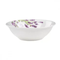 PRIMA DECO Komplet obiadowy 36 el dla 12 os LAWENDA / okrągły / porcelana