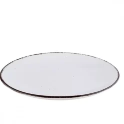 PRIMA DECO Komplet obiadowy 48 el dla 12 os biały / kamionka