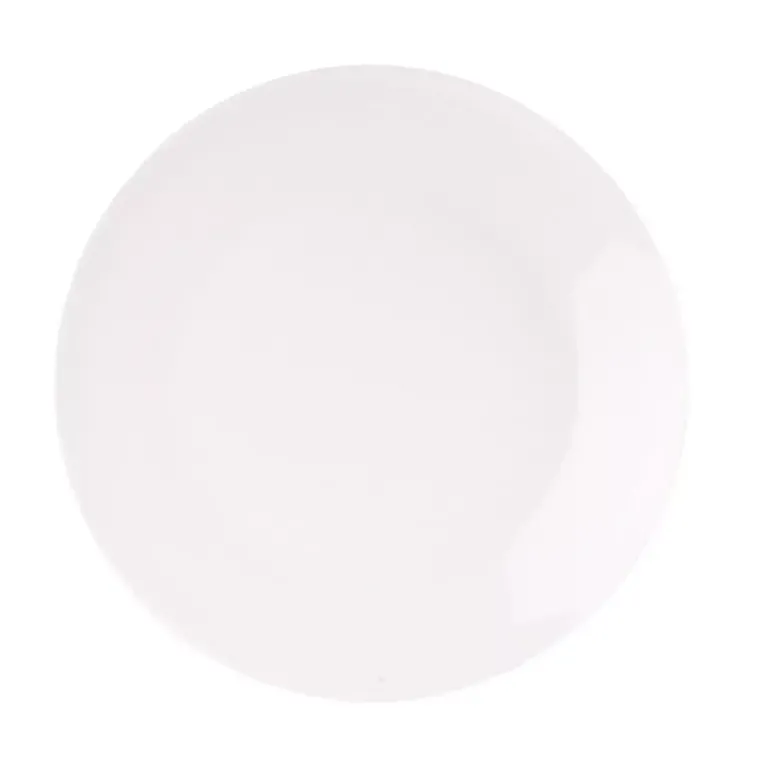 PRIMA DECO Komplet obiadowy porcelanowy 20 el 4 os z filiżanką kremowy