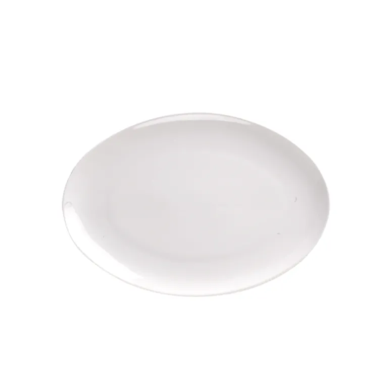PRIMA DECO Półmisek porcelanowy 25 cm kremowy