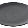 REVOL BASALT Talerz do serwowania / obiadowy 28,5 cm / imitacja kamienia łupkowego