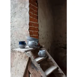 REVOL No.W Kubek 330 ml niebieski / glina ceramiczna