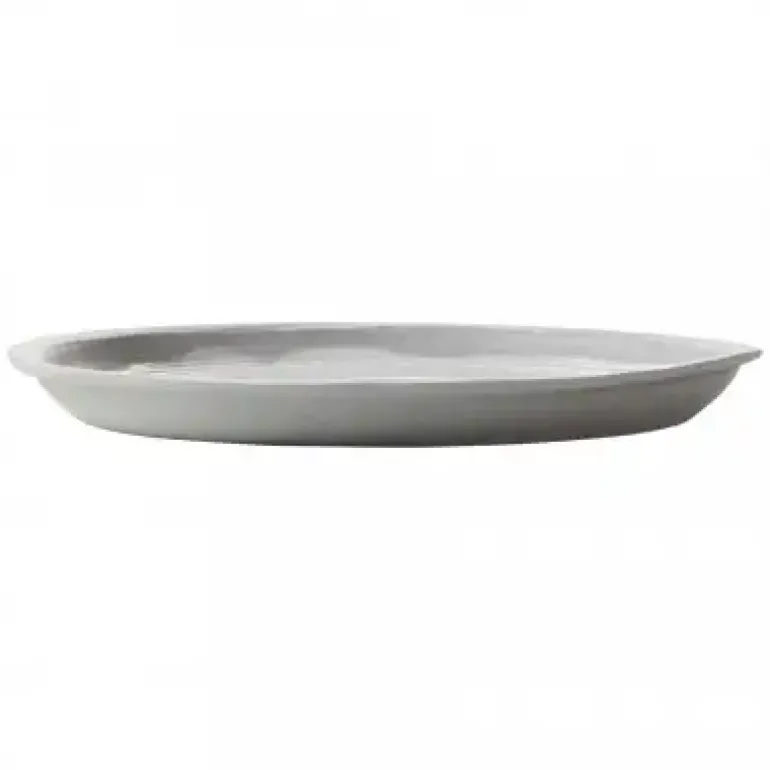 REVOL No.W Talerz deserowy 21 cm szary / glina ceramiczna