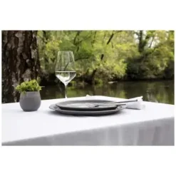 REVOL No.W Talerz deserowy 21 cm szary / glina ceramiczna