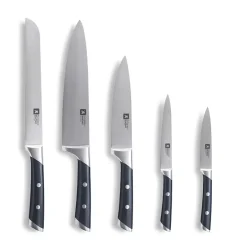 RICHARDSON SHEFFIELD VISION Zestaw 5 noży kuchennych w bloku drewnianym
