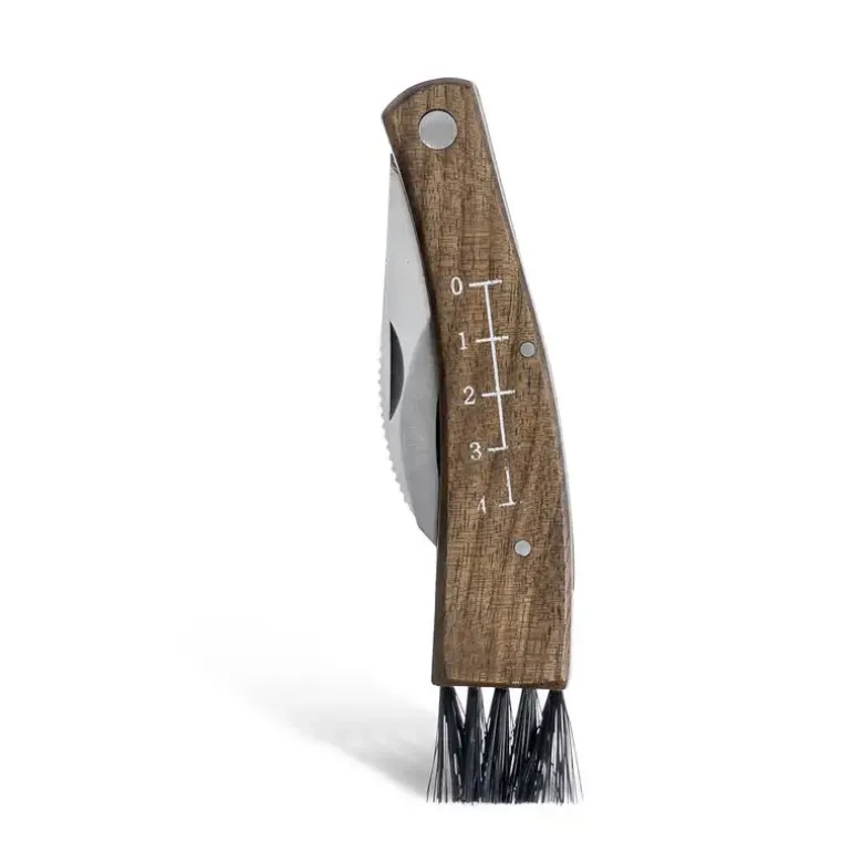 SAGAFORM Nóż do grzybów w pokrowcu 13,5 cm OUTDOOR / FreeForm