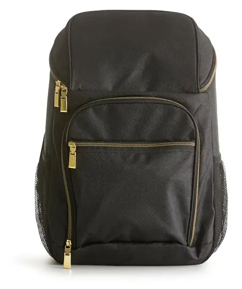 SAGAFORM OUTDOOR EATING Plecak termiczny City, czarno-złoty / 21 l