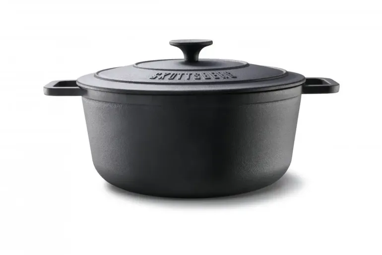 SKOTTSBERG | CAST IRON | Garnek 5,5 l z pokrywką 28 cm ŻELIWNY