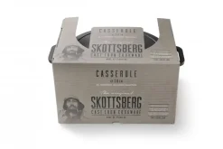SKOTTSBERG | CAST IRON | Garnek 5,5 l z pokrywką 28 cm ŻELIWNY