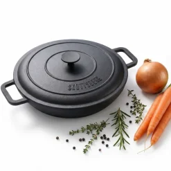 SKOTTSBERG | CAST IRON | Patelnia z pokrywką 31,5 cm ŻELIWNA