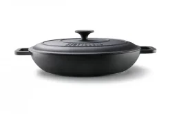 SKOTTSBERG | CAST IRON | Patelnia z pokrywką 31,5 cm ŻELIWNA
