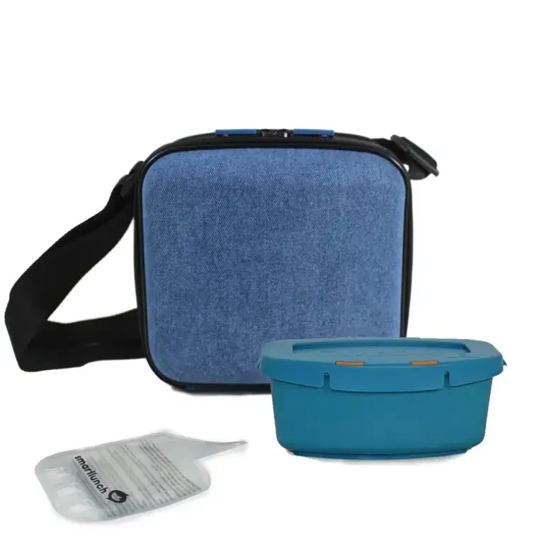 SMART LUNCH SmartOffice Torba na lunch Denim / niebieska / btrzy