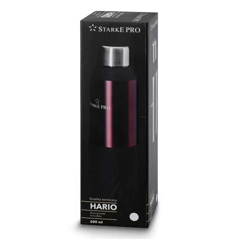STARKE PRO BUTELKA TERMICZNA HARIO 600ML BRĄZOWA