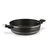STARKE PRO CELEBRITY MARBLE Patelnia głęboka 28 cm + pokrywka / dwa uchwyty / non-stick / indukcja
