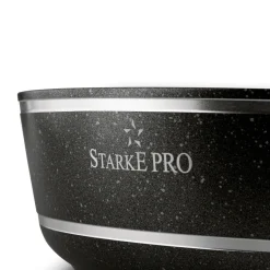 STARKE PRO CELEBRITY MARBLE Patelnia głęboka 28 cm + pokrywka / non-stick / indukcja