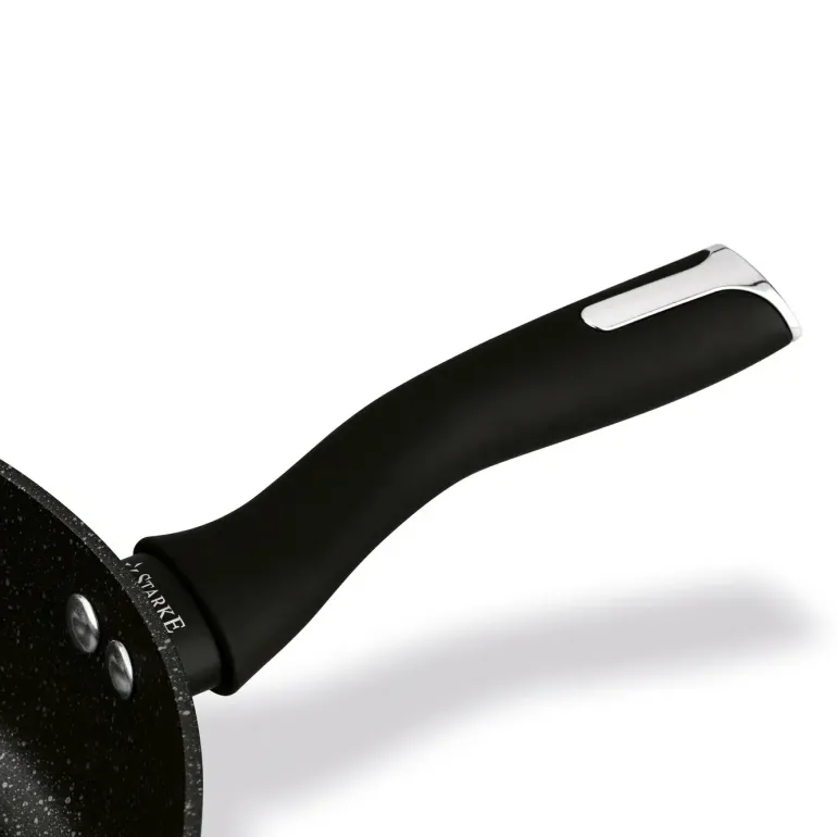 STARKE PRO CELEBRITY MARBLE Patelnia głęboka 24 cm + pokrywka / non-stick / indukcja