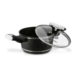 STARKE PRO CELEBRITY MARBLE Zestaw garnków 10 el z pokrywkami / non-stick / indukcja