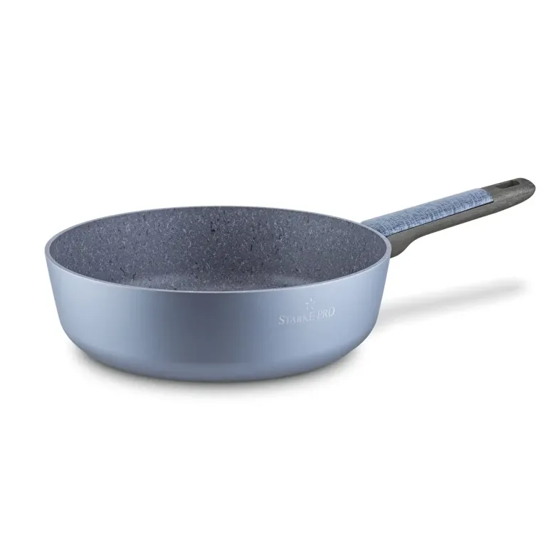 STARKE PRO DOUBLE Patelnia głęboka 28 cm z pokrywką / non-stick / indukcja