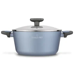STARKE PRO DOUBLE Zestaw garnków 10 el z pokrywkami / non-stick / indukcja