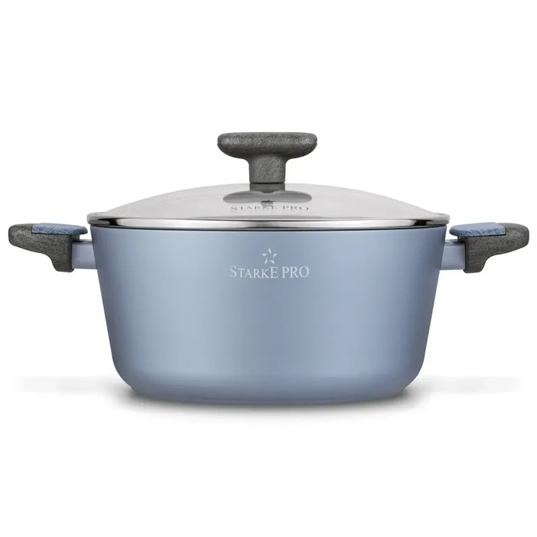 STARKE PRO DOUBLE Zestaw garnków 10 el z pokrywkami / non-stick / indukcja