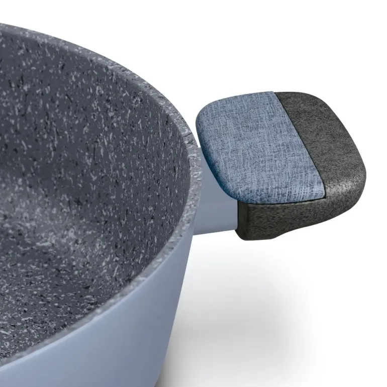 STARKE PRO DOUBLE Zestaw garnków 10 el z pokrywkami / non-stick / indukcja