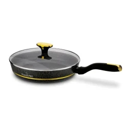 STARKE PRO GOLDEN MARBLE Zestaw garnków 10 el z pokrywkami / non-stick / indukcja