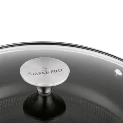 STARKE PRO HANOI Garnek 3,8 L z pokrywką 28 cm / żeliwny / indukcja