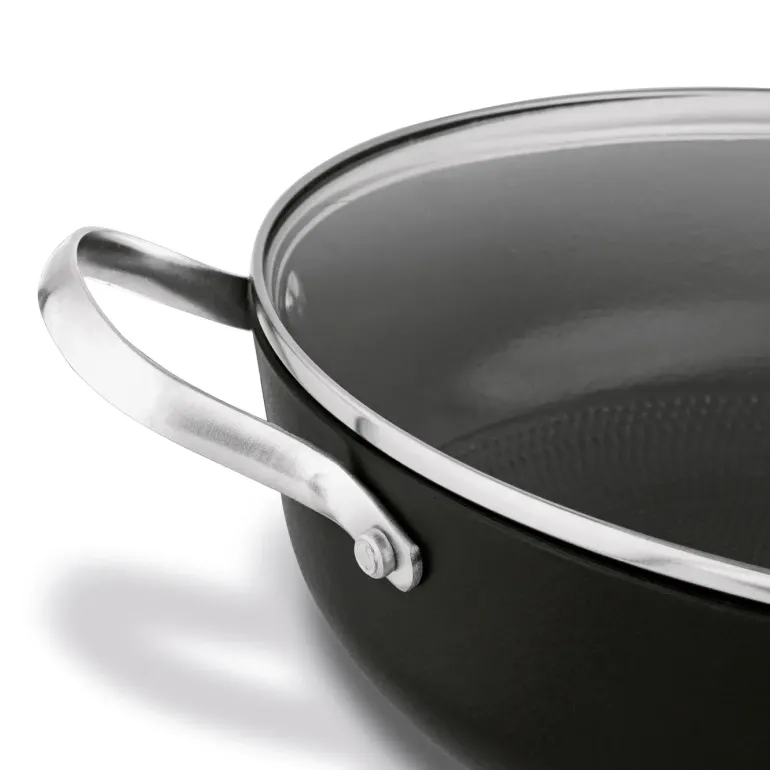STARKE PRO HANOI Garnek 3,8 L z pokrywką 28 cm / żeliwny / indukcja