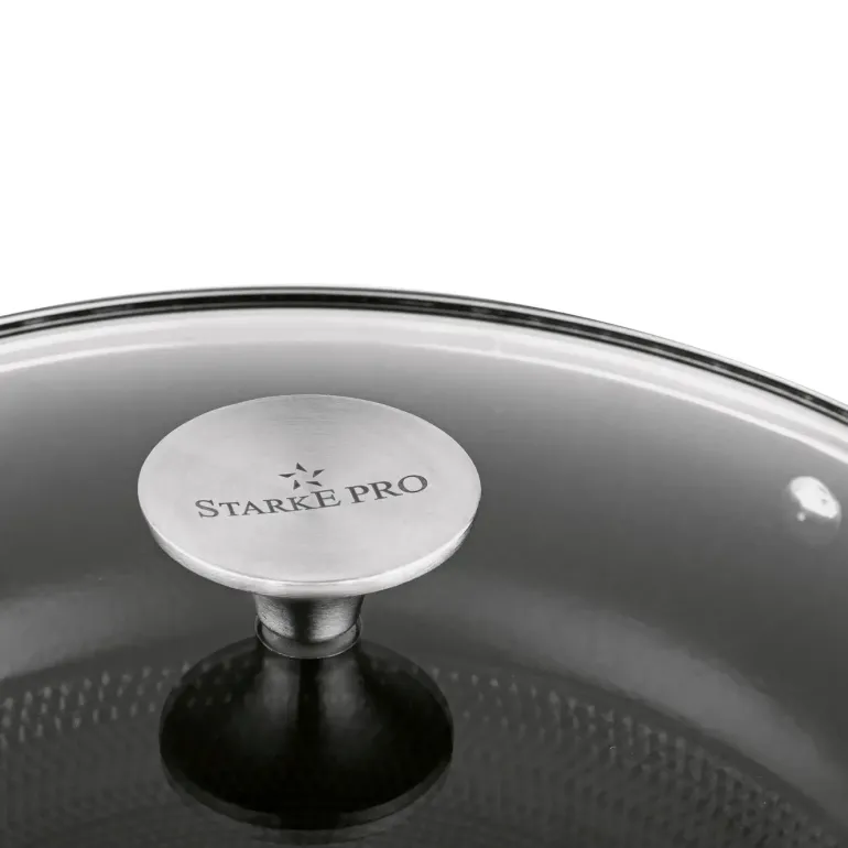 STARKE PRO HANOI Garnek 5,6 L z pokrywką 28 cm / żeliwny / indukcja