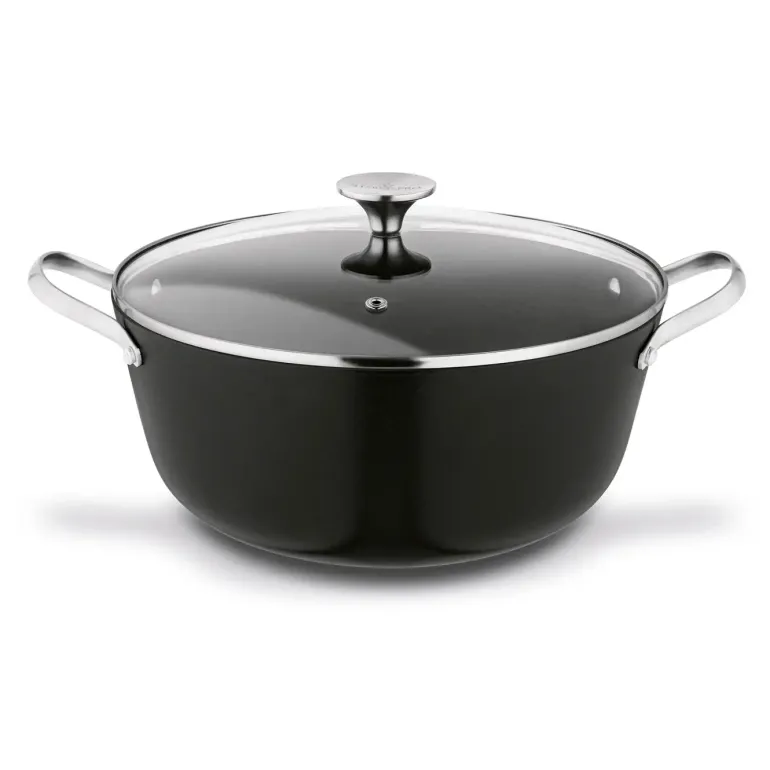STARKE PRO HANOI Garnek 5,6 L z pokrywką 28 cm / żeliwny / indukcja