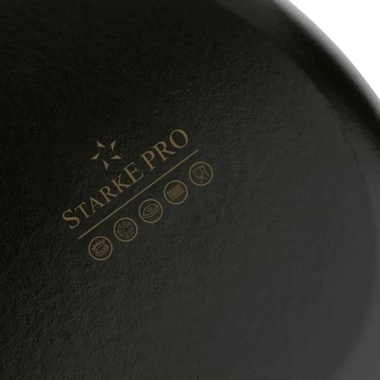 STARKE PRO HANOI Garnek 5,6 L z pokrywką 28 cm / żeliwny / indukcja