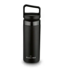 STARKE PRO LAZARO BUTELKA TERMICZNA Z SITKIEM 400ML CZARNA