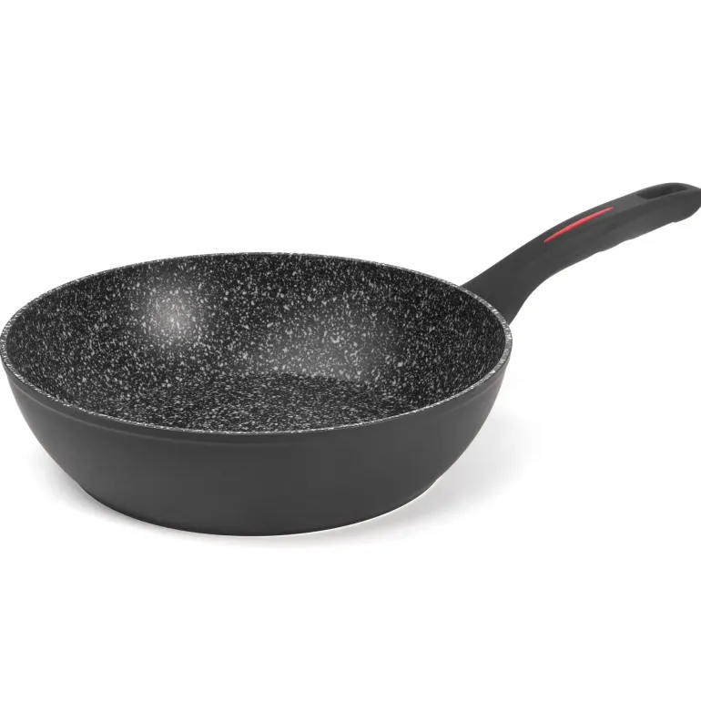 STARKE PRO PICCANTE Patelnia głęboka 28 cm / Powłoka Granitowa Greblon C3