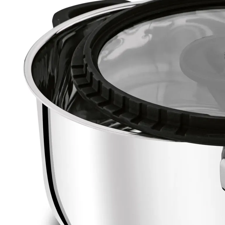 STARKE PRO SANTE Zestaw garnków nierdzewnych z pokrywkami 8 el / indukcja