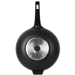 STARKE PRO TAYLOR MARBLE Wok z pokrywką 32 cm / Greblon C3