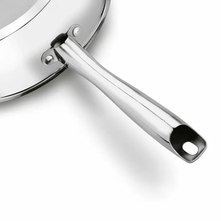 STARKE PRO TREVISO Patelnia 24 cm + pokrywka / Greblon® C3+ / indukcja / stal nierdzewna