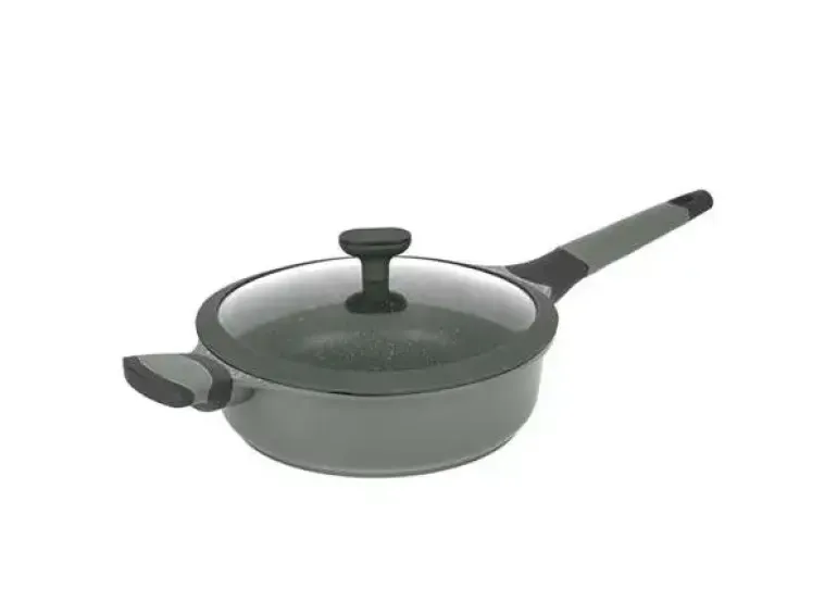 STARKE PRO VIRIDI Patelnia granitowa 28 cm / indukcja / aluminium / głęboka